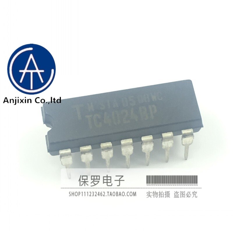 10pcs 100%     ī TC4024BP TC4024 DIP-14,   